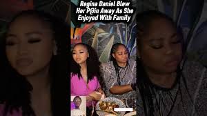 Regina Daniel Blew Her P@in Away As She Enjoyed With Family #actress #short 