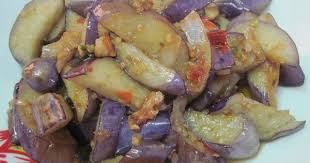 Terung Goreng Belacan Resepi Mudah Dan Ringkas Recipe Malaysian Cuisine Spicy Eggplant Cooking