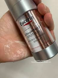 Aqua , alcohol denat , butylene glycol , glicerina , octocrileno , palmitato de isopropilo , cetearyl. How To Diminishdarkspotswithoutlaser Via Eucerin Ultrawhite Spotless With Thiamidol Double Booster Serum Mouse Mommy Treats