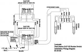 Wiring Diagram Flat Rocker Switch Saf S Saf Ns Sf S Series Lectrotab Electromechanical Trim Tab Systems