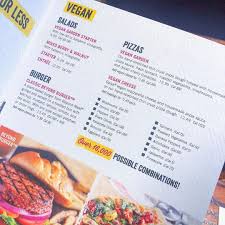 Unopizzeriaandgrill Now Has A Small Vegan Menu Including Pizza With Vegancheese And Beyondmeat Burgers Th Vegan Cheese Thin Crust Pizza Dough Vegan Burgers