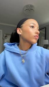 my current everyday makeup routine (can u believe she’s skipping  bronzerrrr?!) 🌧️, happy 2/22 besties🧿🤍 xx, products:, @elfcosmetics halo  glow, @rhode glazing milk + pocket blush, @kosas concealer , ...