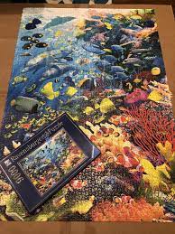 Here are some of the most demanding jigsaw puzzles around. Ravensburger 9000 Underwater Paradise Part 1 Jigsawpuzzles