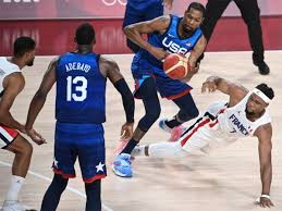 The us olympic basketball team will be in search of their fourth consecutive olympic gold medal and will be strong favorites to do so. Tokyo Olympics Usa Shocked By France In Men S Olympic Basketball Tokyo Olympics News Times Of India