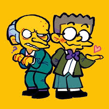 burns x smithers on Tumblr