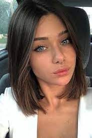 Maybe you would like to learn more about one of these? Short Hairstyles For Fine Hair Medium Hair Styles Short Shoulder Length Hair Brunette Bob Haircut