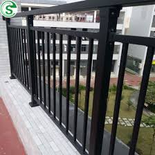 Vinyl porch railings, aluminum deck railings, composite or trex, metal, stainless steel and more. China Assembly Design Steel Veranda Balustrades Metal Porch Railing China Balcony Railing Balcony Handrail