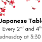 Japanese Table event in Exeter, NH
