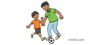 Located in downtown long beach's east village arts district, padre is a unique latin american inspired eatery. Padre E Hijo Jugando Al Futbol Temas Dia Del Padre Ks1 Illustration Twinkl