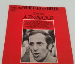 CHARLES AZNAVOUR des vedettes aux idoles RARE ISRAELI LP