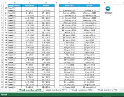 Week Numbers 2018 What S The Current Week Number In 2018 Download This Calendar Week Numbers 2018 Excel Template Templates Excel Templates Business Template