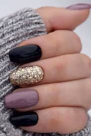 Appropriate color combination in manicure. 50 Cute Nails Color Ideas During Winter Season Winter Nails Gel Coffin Nails Designs Winter Nails