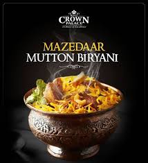 Visit Hotel Crown Palace And Dig Into The Special Mutton Biryani Prepared By Expert Chefs A Unique Culinary Experience Biryani Food Poster Design Cooking Meat