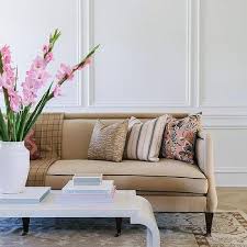 The most obvious color to complement a brown couch is white. Pink And Brown Living Rooms Design Ideas