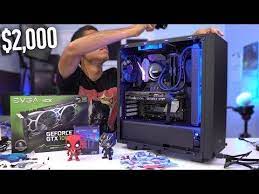 2000 Gaming Pc Build I7 8700k Gtx 1080 Ti W Benchmarks Coffee Lake Youtube Gaming Pc Build Gaming Pc Building
