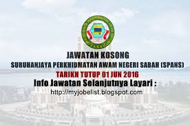 Iklan jawatan kosong sabah electricity sdn bhd (sesb) ( tertakluk kepada mereka yang berminat untuk menjawat iklan jawatan kosong sabah. Jawatan Kosong Di Suruhanjaya Perkhidmatan Awam Sabah Spans 01 Jun 2016