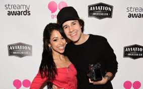 David dobrik doesn't just have 15.3 million subscribers on youtube because he's hilarious — we also appreciate that he's cute af. David Dobrik And Girlfriend Liza Koshy At The Streamys