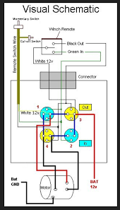 Attach the black lead firmly to the negative winching v.s. Winch Solenoid Wiring Diagram