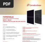 Canadian Solar 545W Bifacial Datasheet | PDF | Solar Power ...
