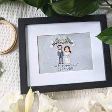 Anniversary is an occasion that celebrates the unique connection between two special people. Cotton Is The Two Year Anniversary Gift So I Embroidered This Little Gem For A Friends Anniversary Weddingplanning