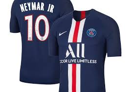 The psg jersey are available in many different styles to suit every taste. Nike Neymar Santos Paris Saint Germain Navy 2019 20 Home Authentic Vapor Match Player Jersey Men S Neymar Jr 10 Psg Paris Saint Germain 2019 20 Home Soccer Je