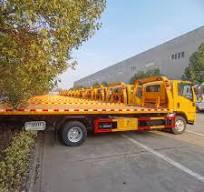 Professional Flatbed Trailer for Skid Steer 6 Ton Wrecker Truck Isuzu Tow  Truck Flatbed Utility Trailer