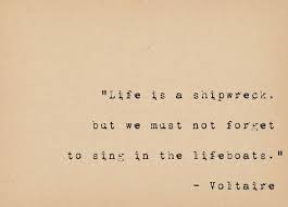 Voltaire Quote Inspirational Quote Art Life Is A Shipwreck Typewriter Quote Art French Vintage Book Art Voltaire Quotes Inspirational Quotes Author Quotes