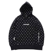 Black And White Supreme Hoodie Supreme Comme Des Garcon Shirt Box Logo Hoodie Black 2 900x900 Jpg 900 900 Hoodies Clothes Polka Dot Hoodie