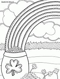 You could also print the picture while using the print button above the image. Rainbow With Pot Of Gold Coloring Pages Coloring Home