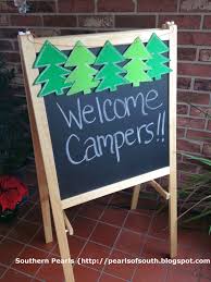 First Birthday Camp Out Sinif Temalari Anaokulu Kamp