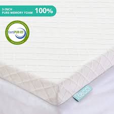 Maybe you would like to learn more about one of these? 3 Inch Memory Foam Mattress Topper Queen Pressure Relieving Bed Topper Memory Foam Mattress Pad With Bamboo Viscose Cover Removable Washable Certipur Us Queen Size Dataglove Com