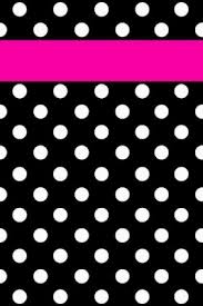 Maybe you would like to learn more about one of these? Wallpaper Spots Black Pink Polka Dots Hot Pink Polka Dot 1920x1080 Wallpaper Teahub Io