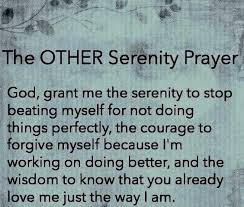 Accepting hardship as a pathway to peace; The Other Serenity Prayer Intentergy