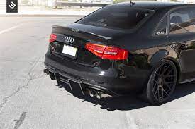 Enlaes Audi B8 5 S4 A4 Rear Diffuser Carbon Fiber Audi S4 Audi Audi Cars