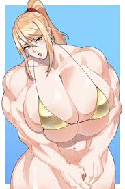 StrongMoist :: female muscles :: misc :: Muscular Female :: Female muscle  art :: samus aran :: Metroid :: games :: game ero :: huge breasts -  JoyReactor
