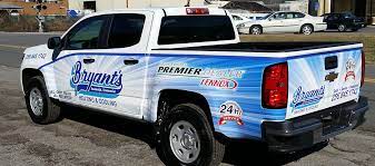 Partial Truck Wrap For Bryants Heating And Cooling Vehiclewrap Wrap Graphicdesign Truckwrap Hvac Car Wrap Heating And Cooling Bryant