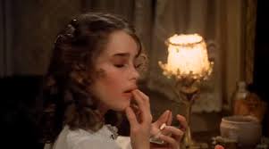 The pretty baby of the title is named violet, and is played by brooke shields, as an extraordinarily beautiful child.before anyone had seen pretty baby, malle was being accused of exploiting that fact. Bisous Brooke Shields In Pretty Baby 1978