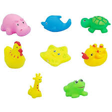 Wipe dry and the toys are good to go! Baby Toys Obosoe Baby Bath Toys Wash Play Animals Soft Rubber Float Sqeeze Sound Toddler Tub Toys For Baby 11pcs Set Buy Online In Dominica At Desertcart 37586868