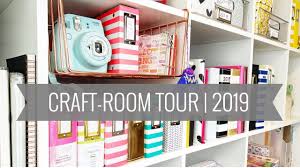 I am also giving a quick craft room tour. Craft Room Tour 2019 Youtube