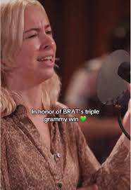 BRAT's Triple Grammy Win Celebration