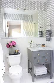 Layout, ideas, design for a minimalist black and white bathroom makeover on a budget. Our Small Guest Bathroom Makeover Driven By Decor