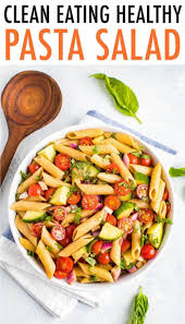 Clean Eating Healthy Pasta Salad Recipe Healthy Pasta Salad Balsamic Pasta Salads Healthy Pastas