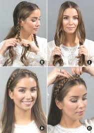 Wonderful Snap Shots Easy Way To Make A Milkmaid Dutch Braid Concepts Easy Way To Make A Milkmaid Dutch B Mexican Hairstyles Easy Hairstyles Hair Styles