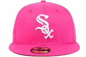 Chicago White Sox Pink Out On Field Collection New Era Cap Talk Online Fitted Cap Community Chicago White Sox White Sock New Era
