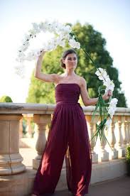 Avant Garden Wedding Flower Alternatives Strapless Dress Formal Bridal Style