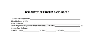 Ultimele declarații ale lui raed arafat, ludovic orban și klaus iohannis readuc izolarea în prim plan. Modelul De Declaratie Pe Propria Raspundere Valabila In Bistrita Descarca Si Completeaza