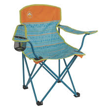 Coleman Kids Quad Chair With Carrying Case Blue Kids Camping Chairs Camping Chairs Camping Table