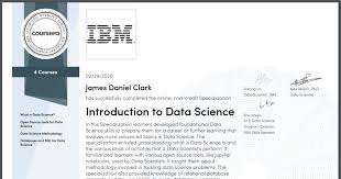 Studying Ibm Data Science On Coursera Tackle Introduction To Data Science First Technically Product