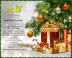 Va dorim sarbatori fericite alaturi de cei dragi. Eco City Clean Va Dorim LiniÈ™te Si Bucurie SÄƒrbÄƒtori Fericite Facebook