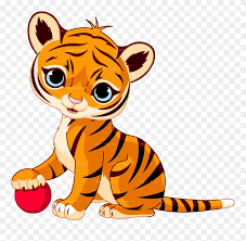 Draw a cartoon tiger cub the fun and easy way. Tigger Clip Art Baby Tigger Ball Clipart Png Image Cute Tiger Cub Cartoon Transparent Png 5582615 Pinclipart